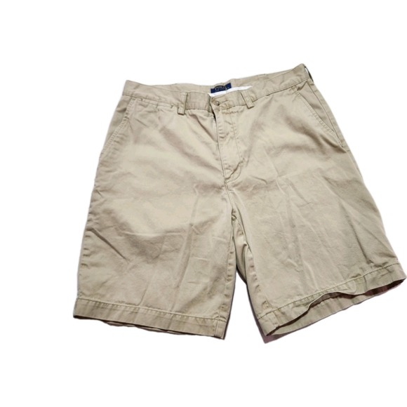 Polo Ralph Lauren Other - Polo Ralph Lauren Khaki Shorts Mens 34/9 Classic Fit Beige Chino Casual Preppy
